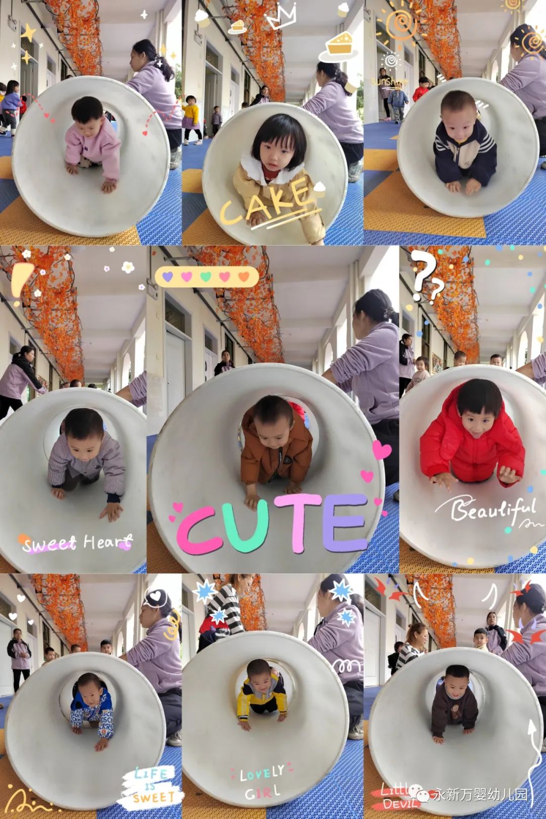 幼儿国际托育中心加盟_托育中心招生文案_托育招生海报