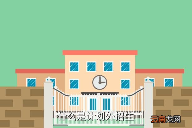 计划外招生，什么是计划外招生