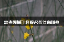 高考强基计划报名条件有哪些 招生范围